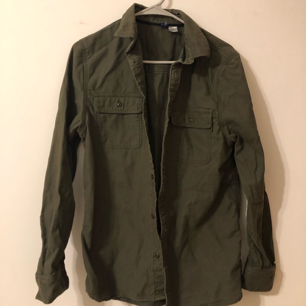 H&M Men’s Cargo Green Jacket